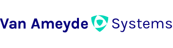 Logo of Van Ameyde Systems, a leading brand in IT solutions and system integration under the Van Ameyde Group