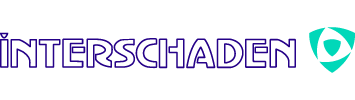 Logo of Interschaden, a leading brand in claims handling and risk management under the Van Ameyde Group