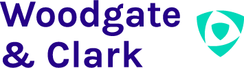 Logo of Woodgate & Clark, a leading brand in loss adjusting and claims management under the Van Ameyde Group