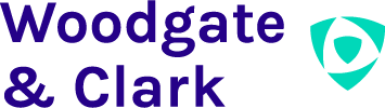 Logo of Woodgate & Clark, a leading brand in loss adjusting and claims management under the Van Ameyde Group