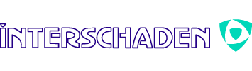 Logo of Interschaden, a leading brand in claims handling and risk management under the Van Ameyde Group